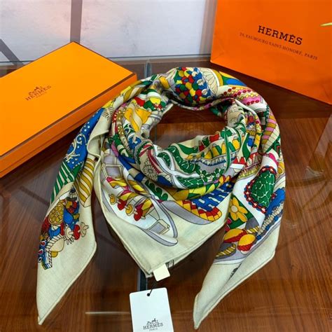 most fake hermes scarves|vintage hermes scarf identification.